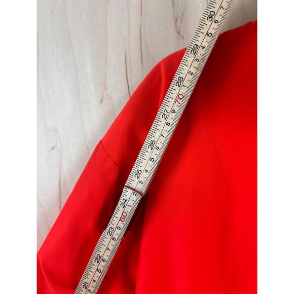 Speedo Red Neon Yellow Pullover Windbreaker Jacket Men’s XL Athletic - Picture 5 of 11